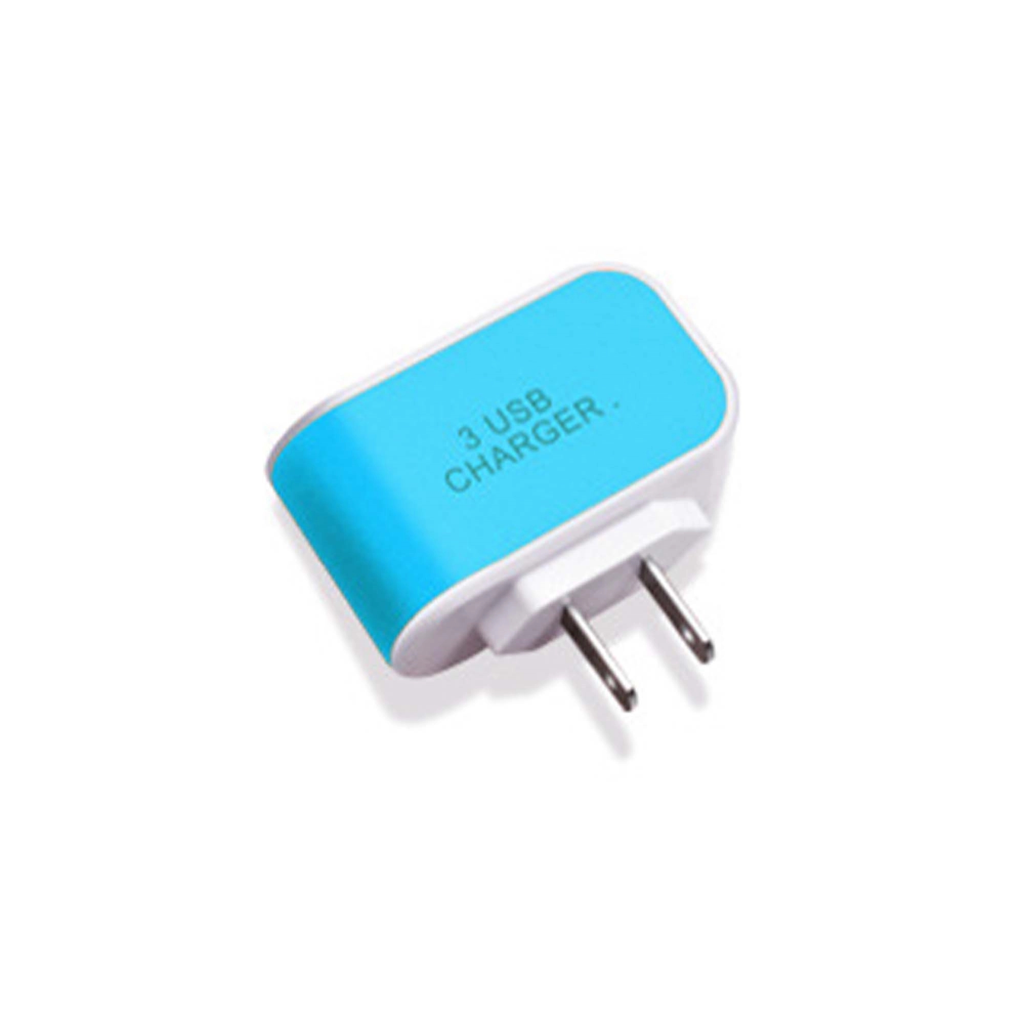 3-Port USB Travel Fast Charger 3