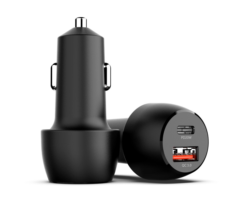 Dual USB Car Charger, 38W 4