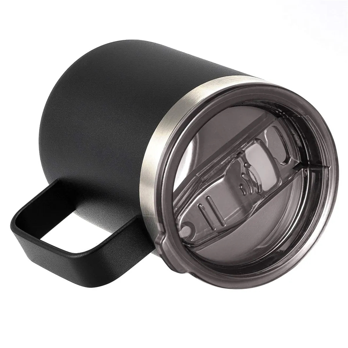12oz Stainless Steel Insulated Coffee Mug with Handle 5