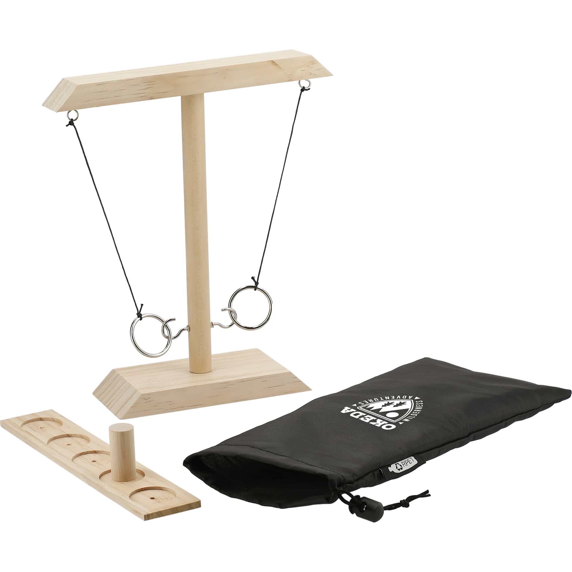 Wooden Ring Toss Game