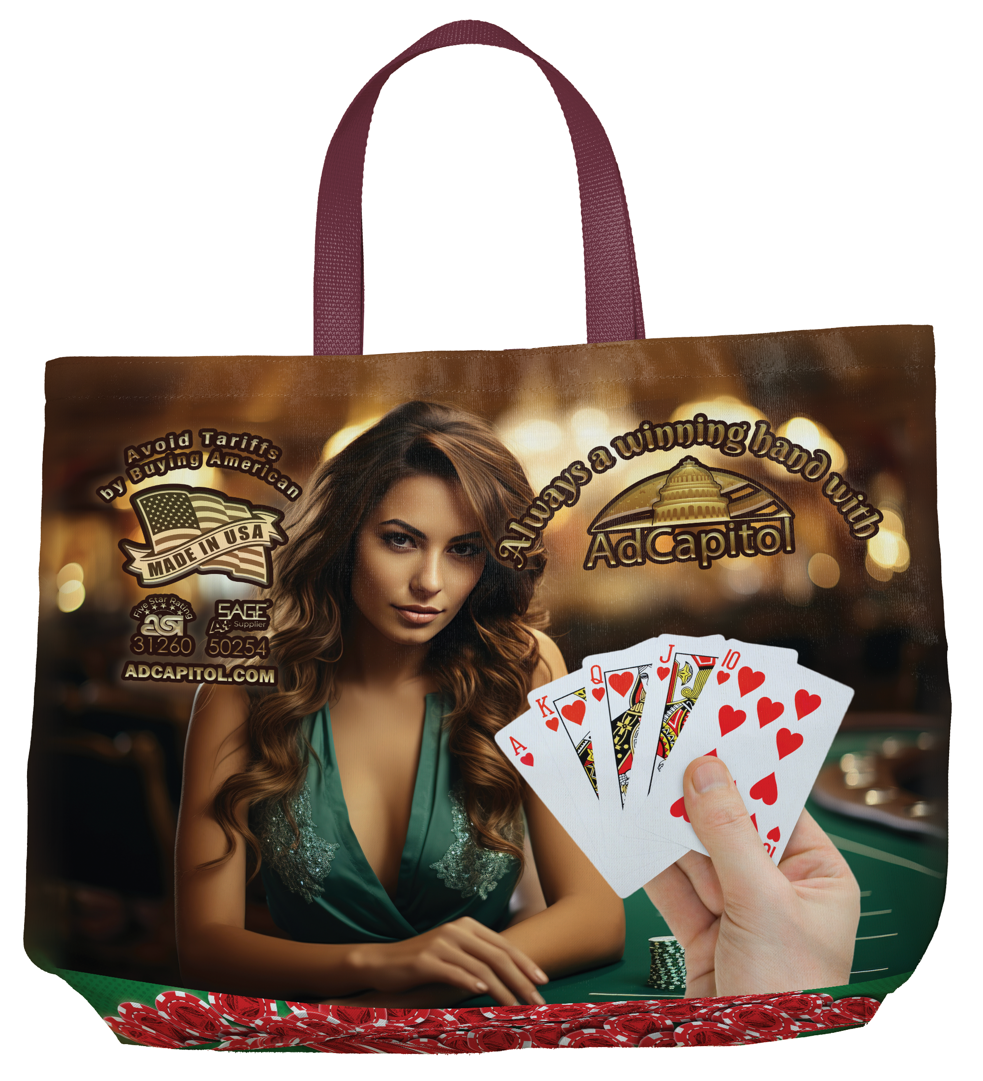 Sublimated Tote Bag 1