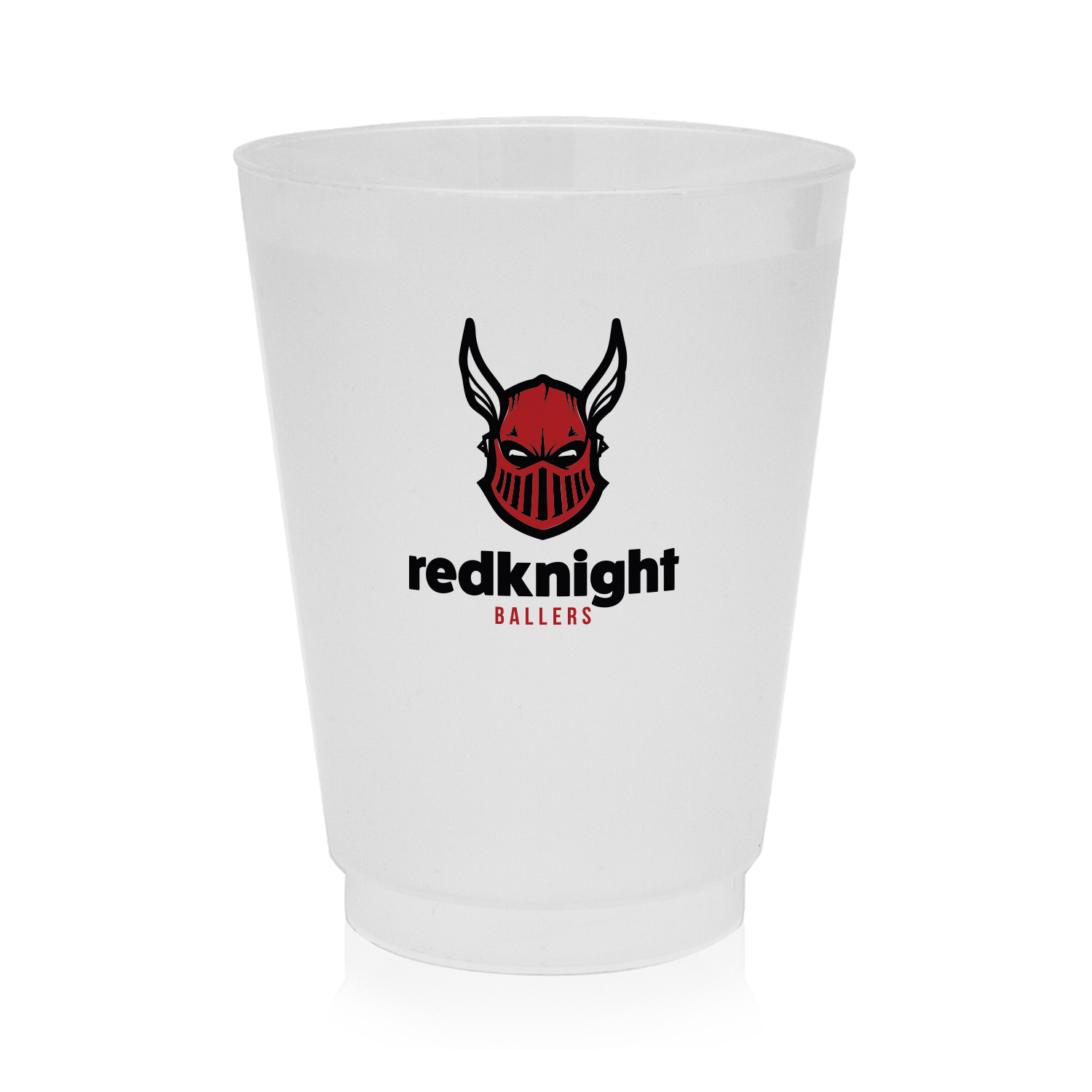 16 oz. Court Side Frosted Plastic Stadium Cup (1 Color Imprint) 6