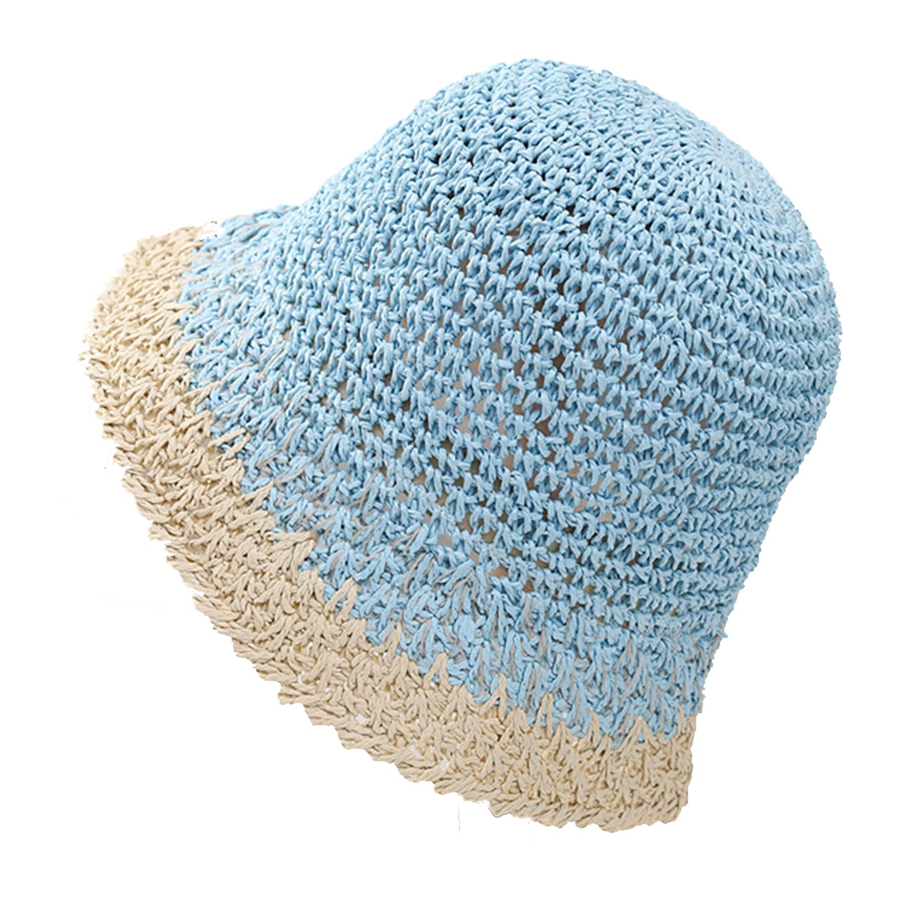 Jute Hand-woven sunscreen fisherman hat 4