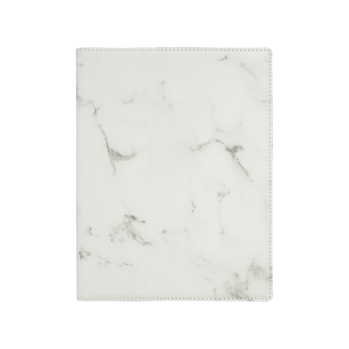 7" x 9" Leatherette Marble Portfolio 2