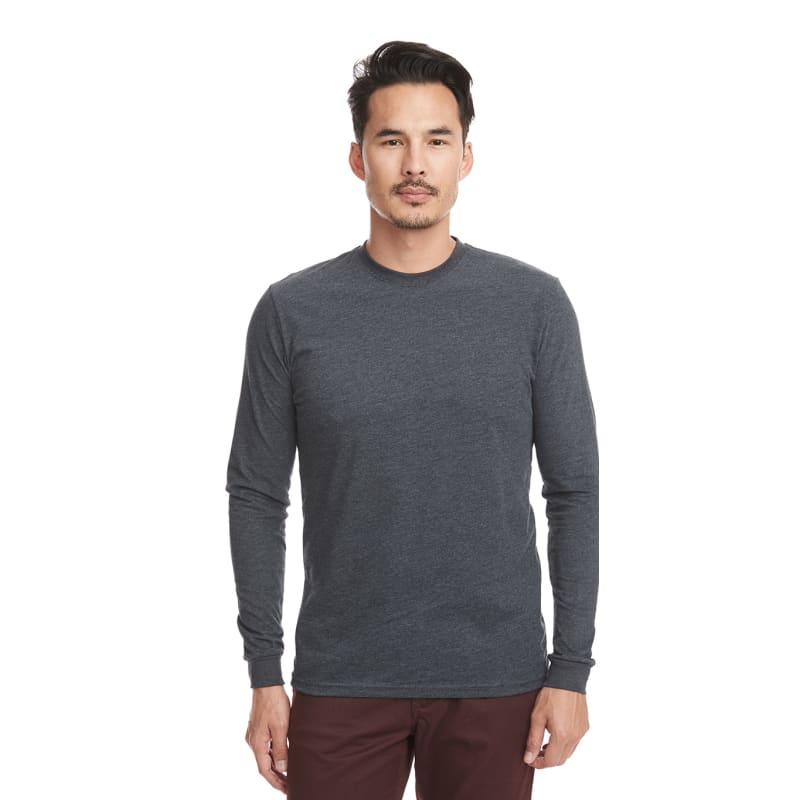 Next Level Unisex Sueded Long-Sleeve Crew 15