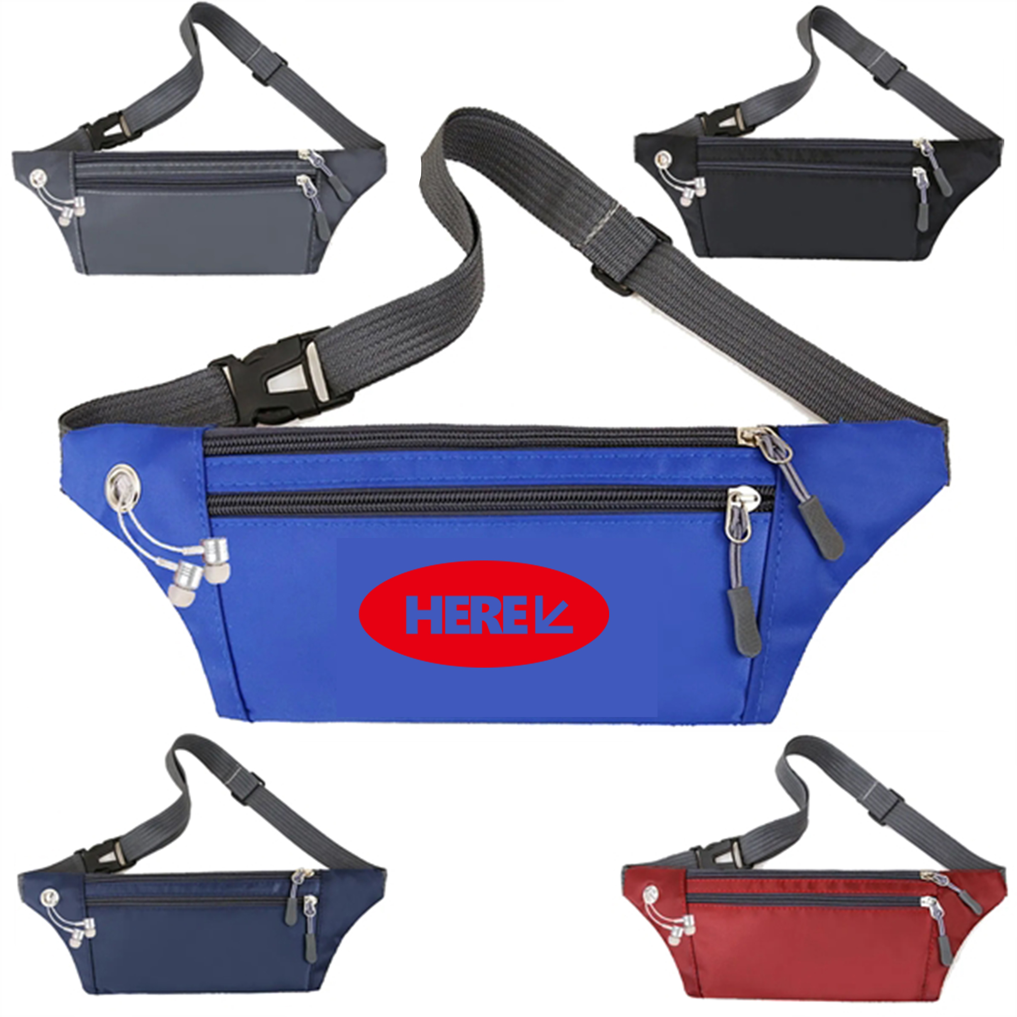 Outdoor Zippered Fanny/Waist Pack 2