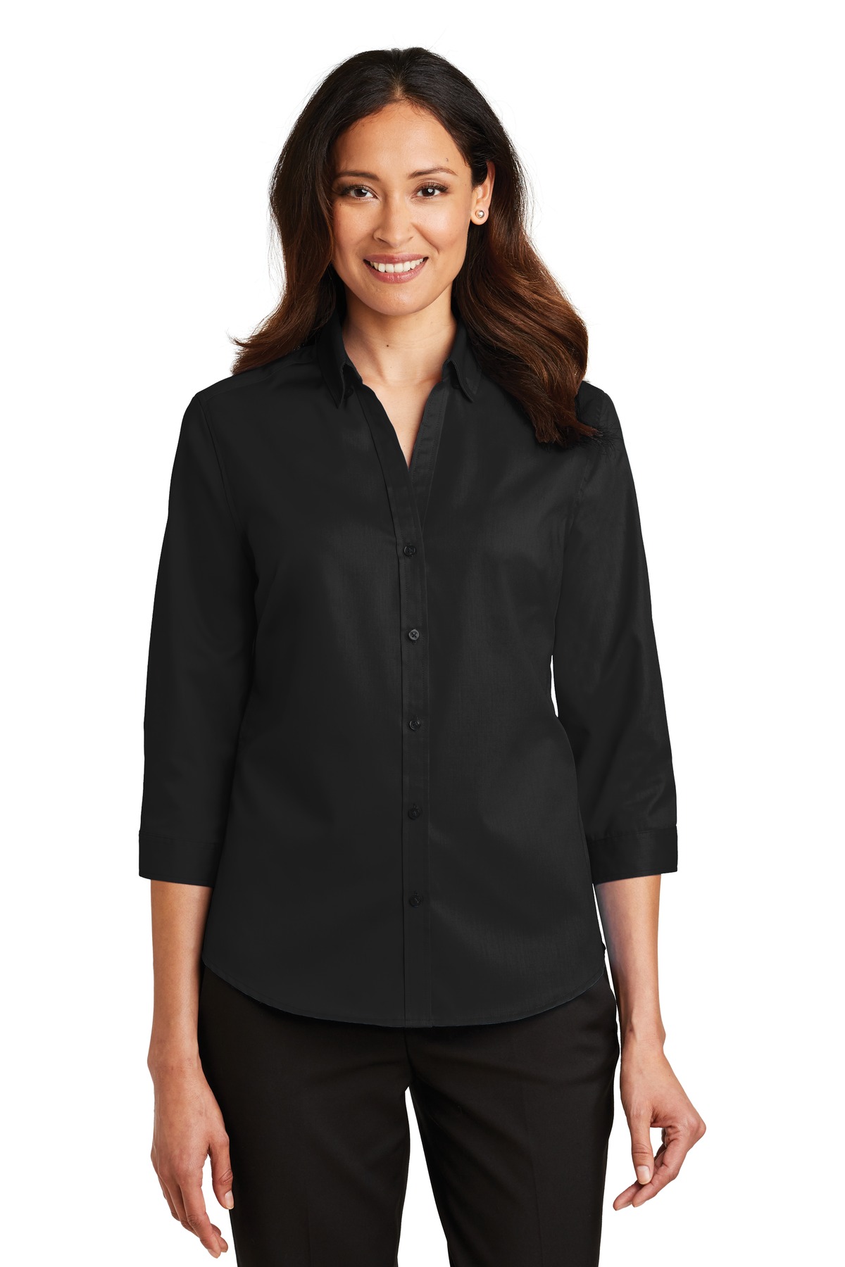 Women's 3/4-Sleeve SuperPro Twill Shirt