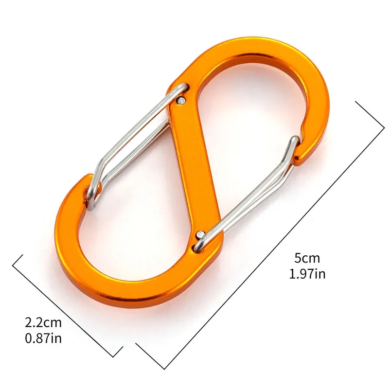Aluminum Alloy S-shaped Carabiner 3