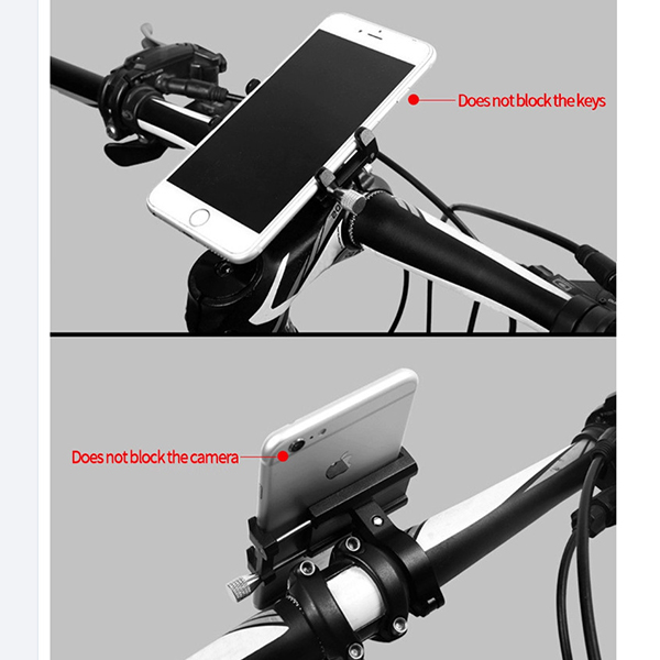 Aluminium Alloy Adjustable Bike Scooter Mobile Phone Holders 3