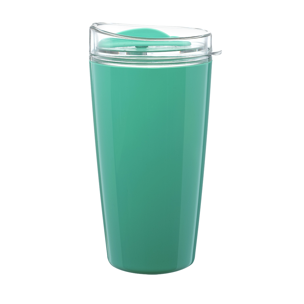 16 oz. Plastic Coffee Tumbler - BPA Free - USA Made 2