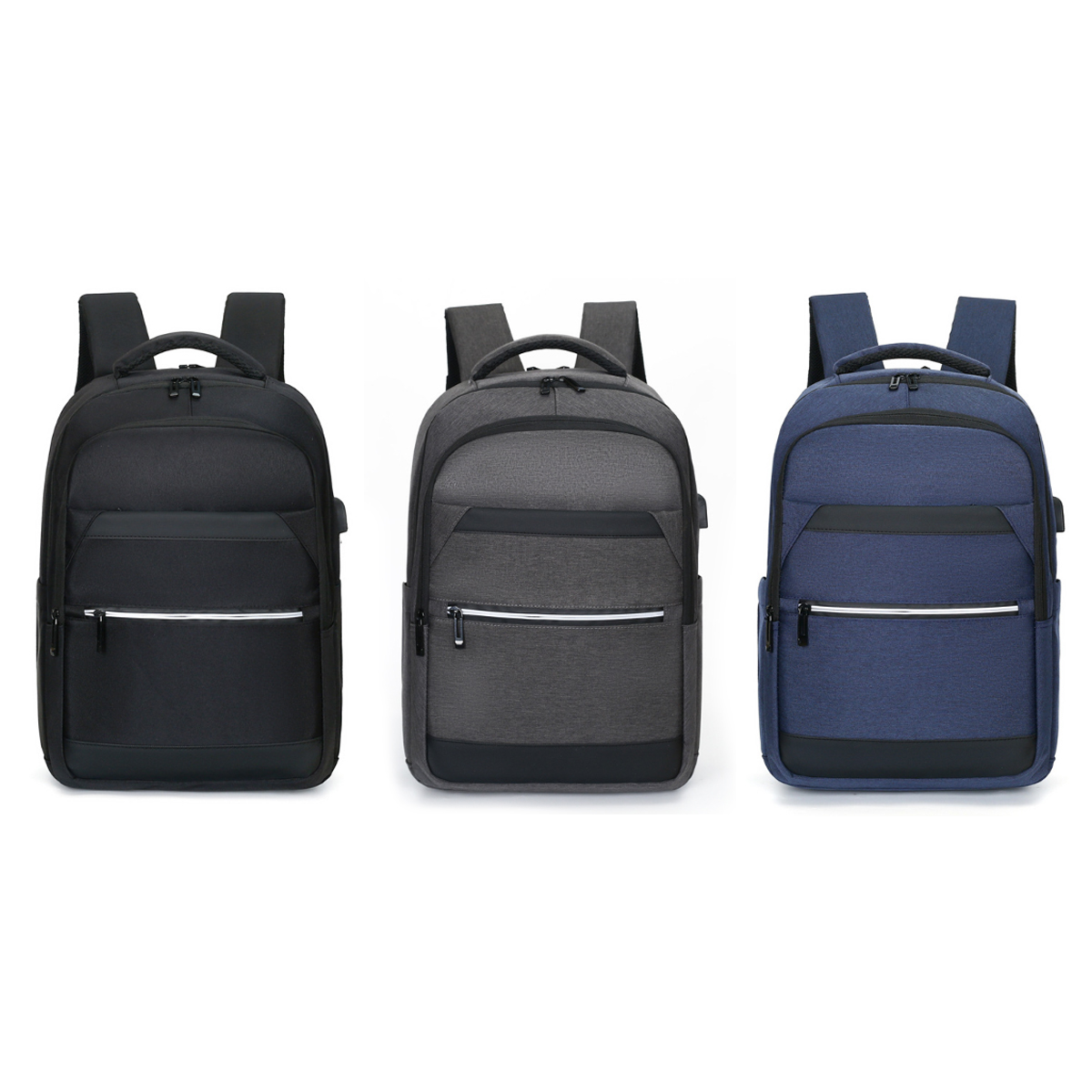 40L Durable Business Backpack W/ Zippered Front Pocket 4