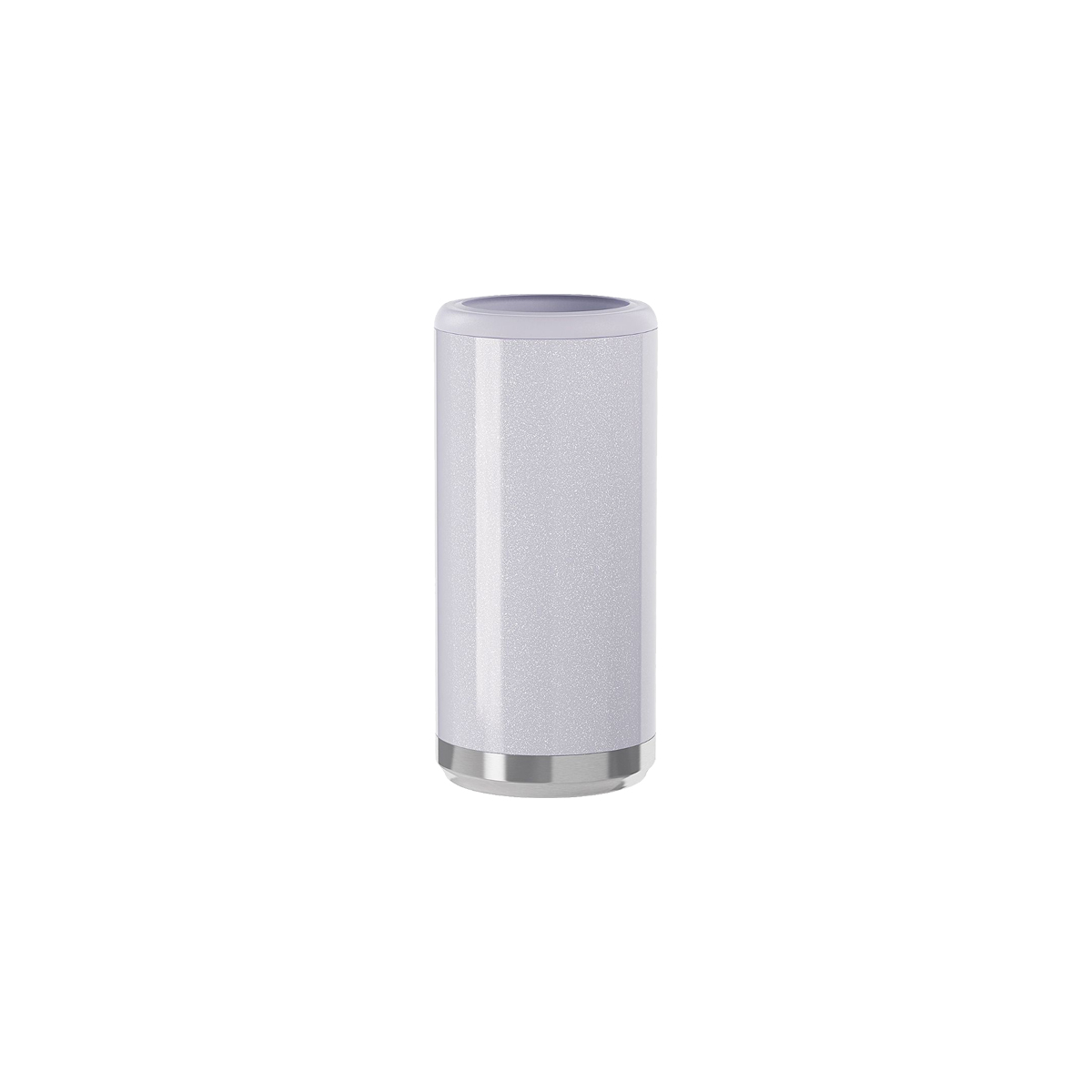 12 Oz. Glitter Lilac Maars Stainless Steel Skinny Can Cooler 4