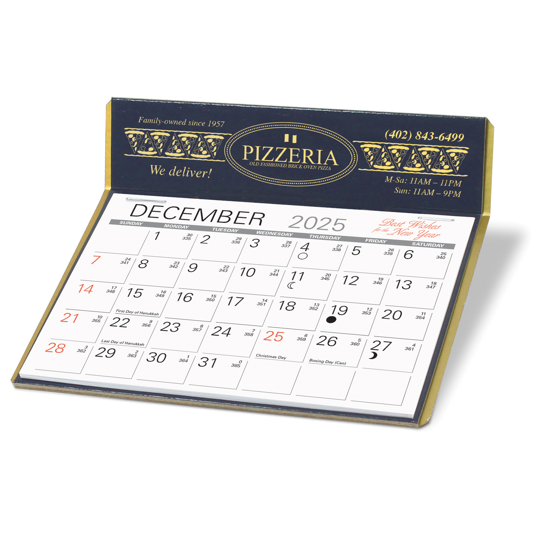 Charter Desk Calendar 4