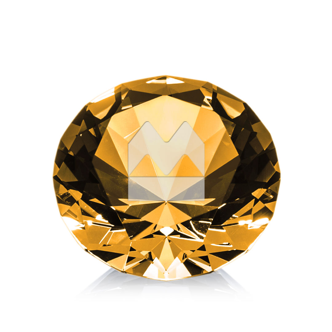 Optical Gemstone Award - Amber 7
