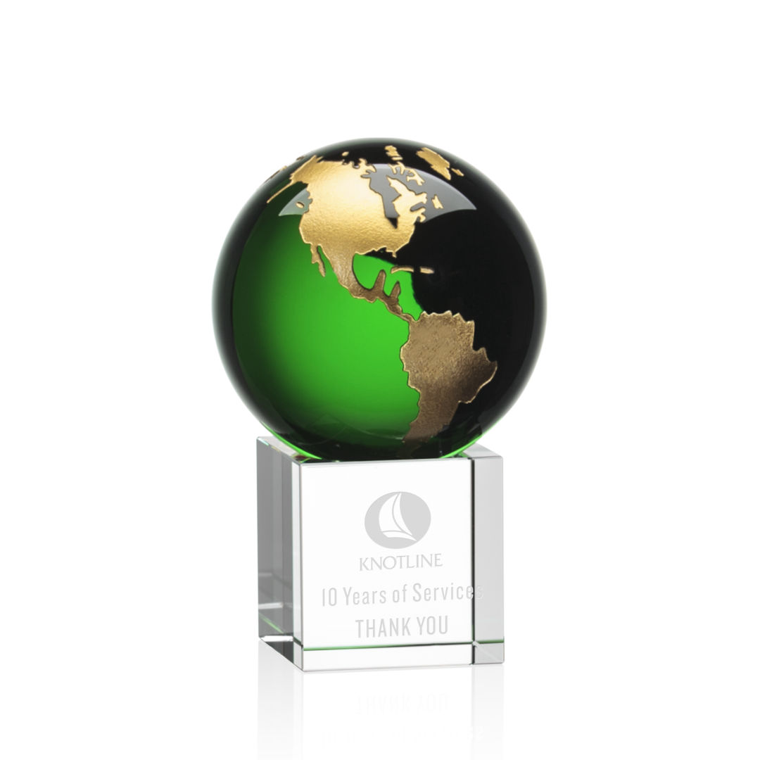 Haywood Globe Award - Green/Gold 2