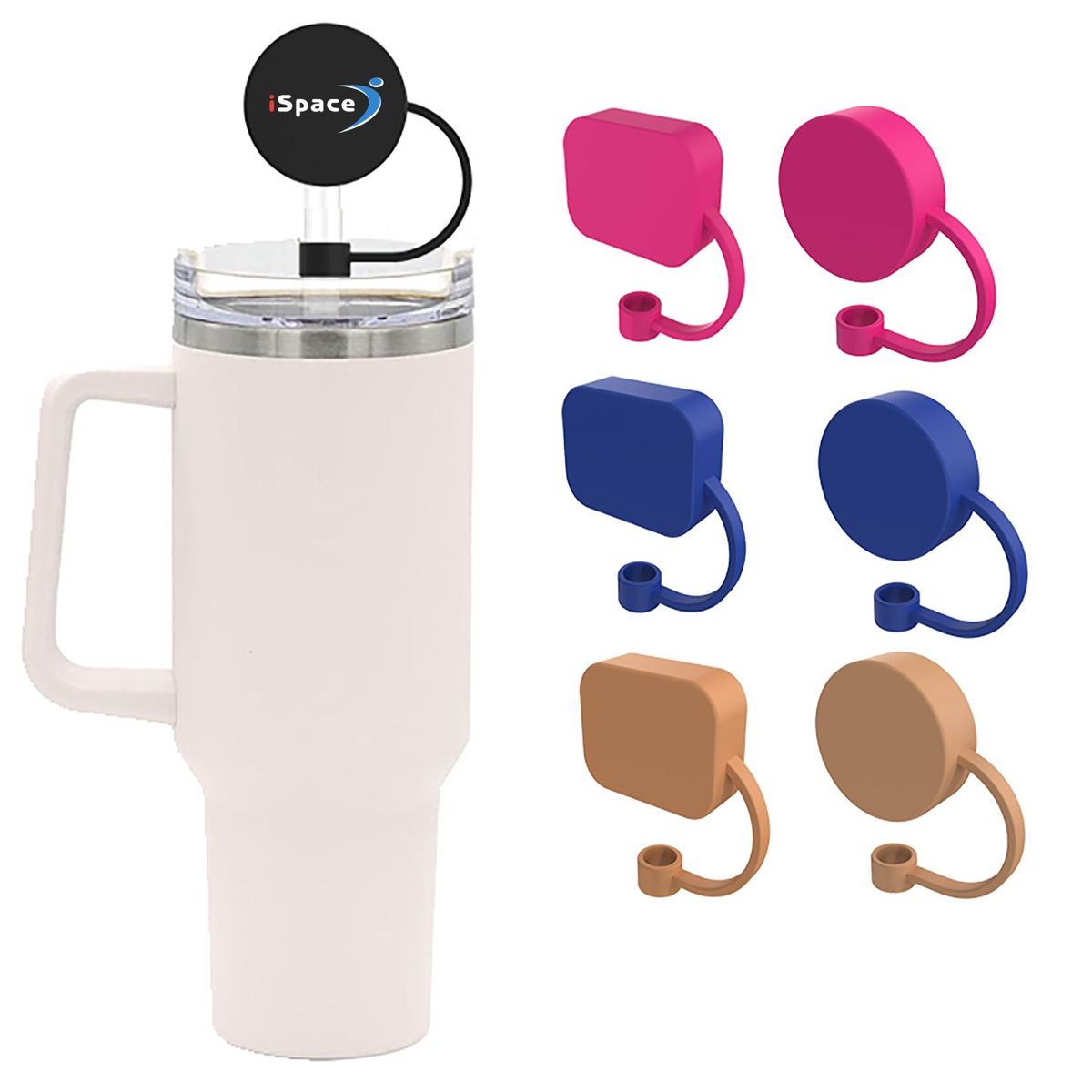Silicone Straw Topper 8