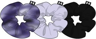 UA Blitzing Women's Scrunchie 3-Pack 6