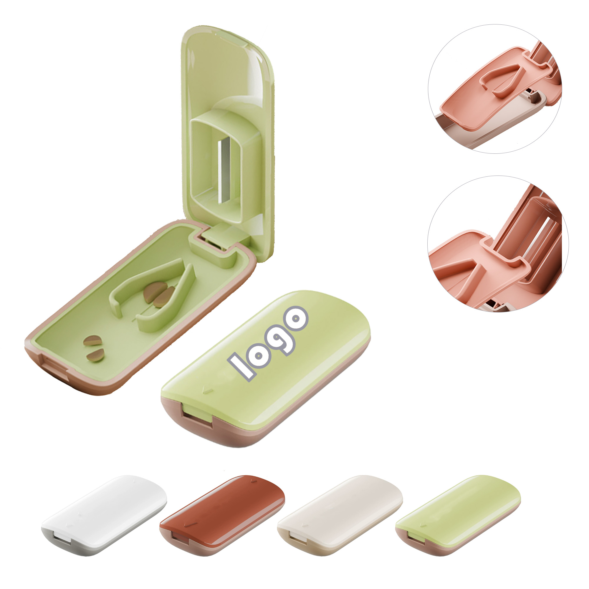 Durable Silicone Pill Cutter 1