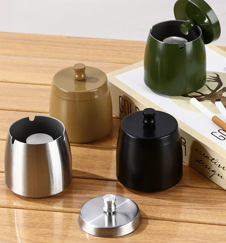 Ashtray with Lid for Cigarette 4