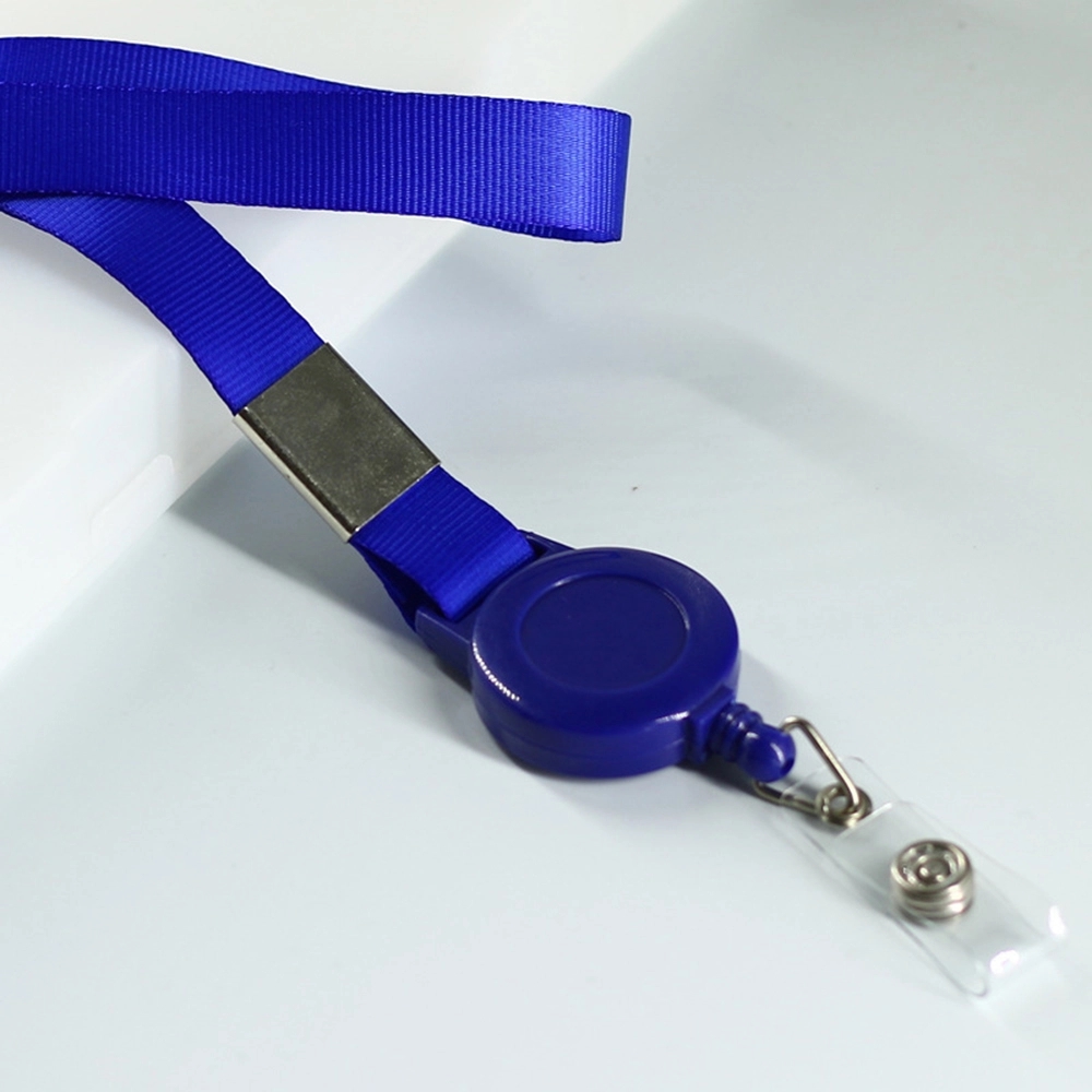 Polyester ID Lanyard with Retractable Badge Reel 5