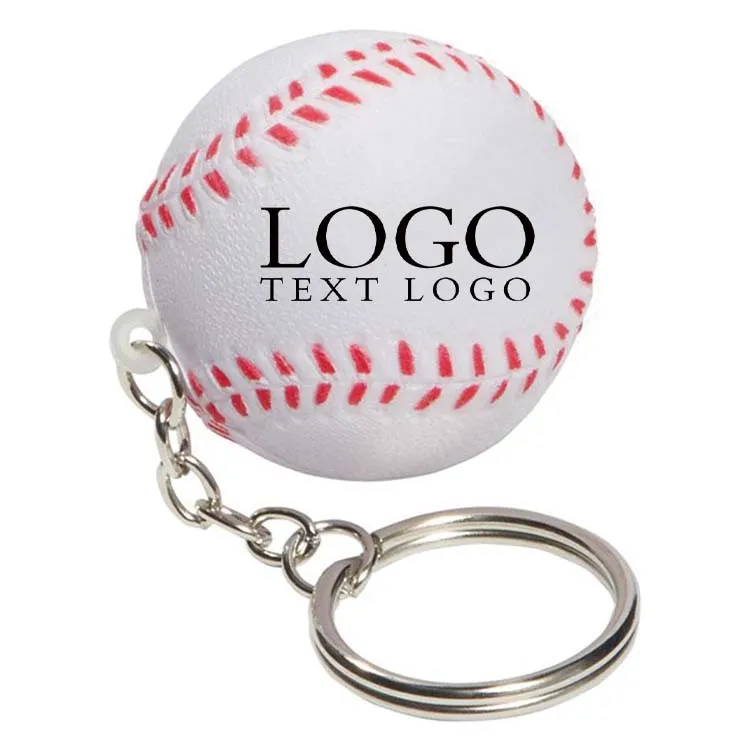 Baseball Stress Ball Keychain 4