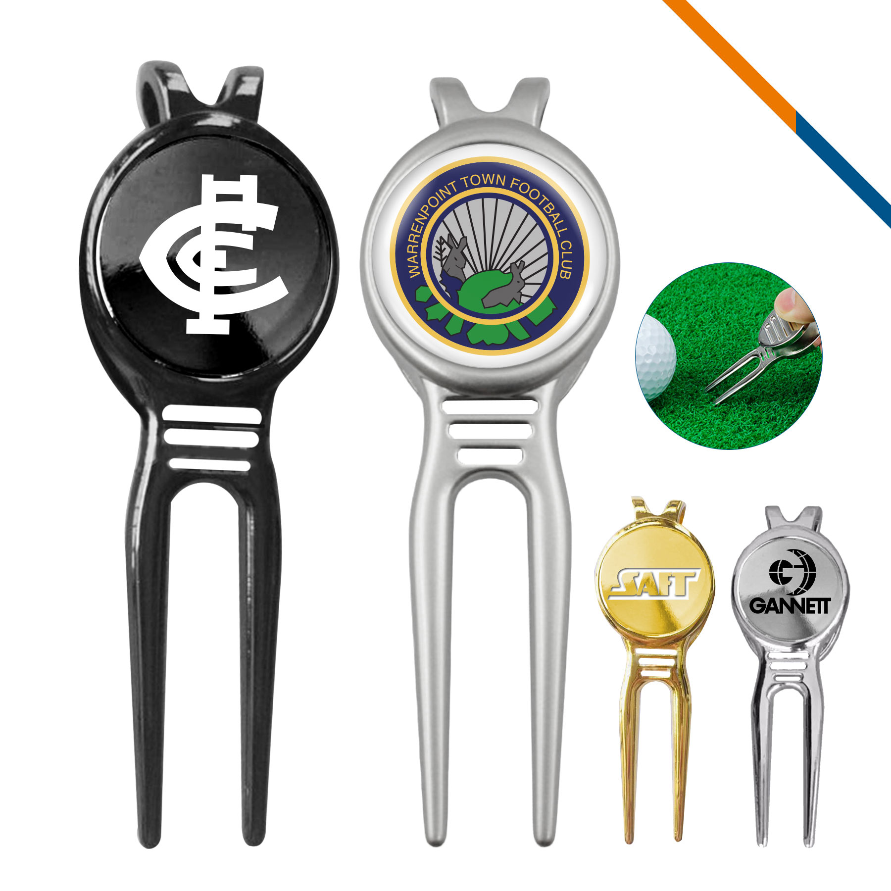 Lery Ball Marker Golf Divot Tool 2