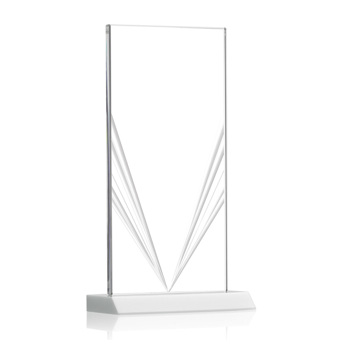 Seaford Liquid Crystal™ Award - White 5