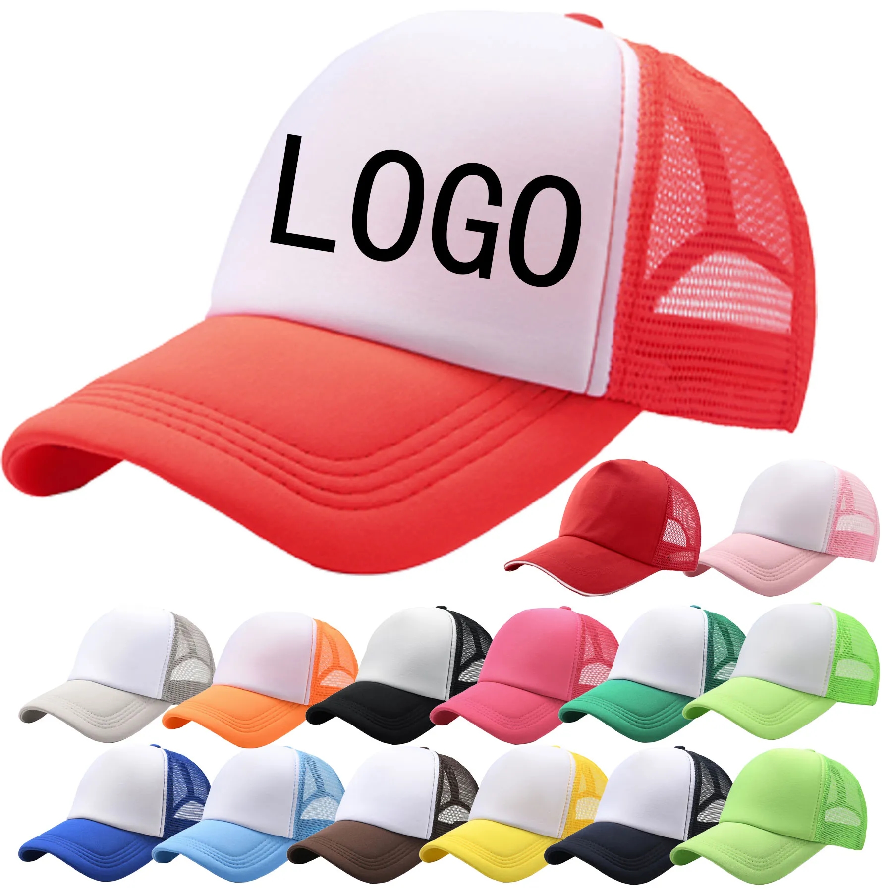 Canvas Mesh-Back Hat 2