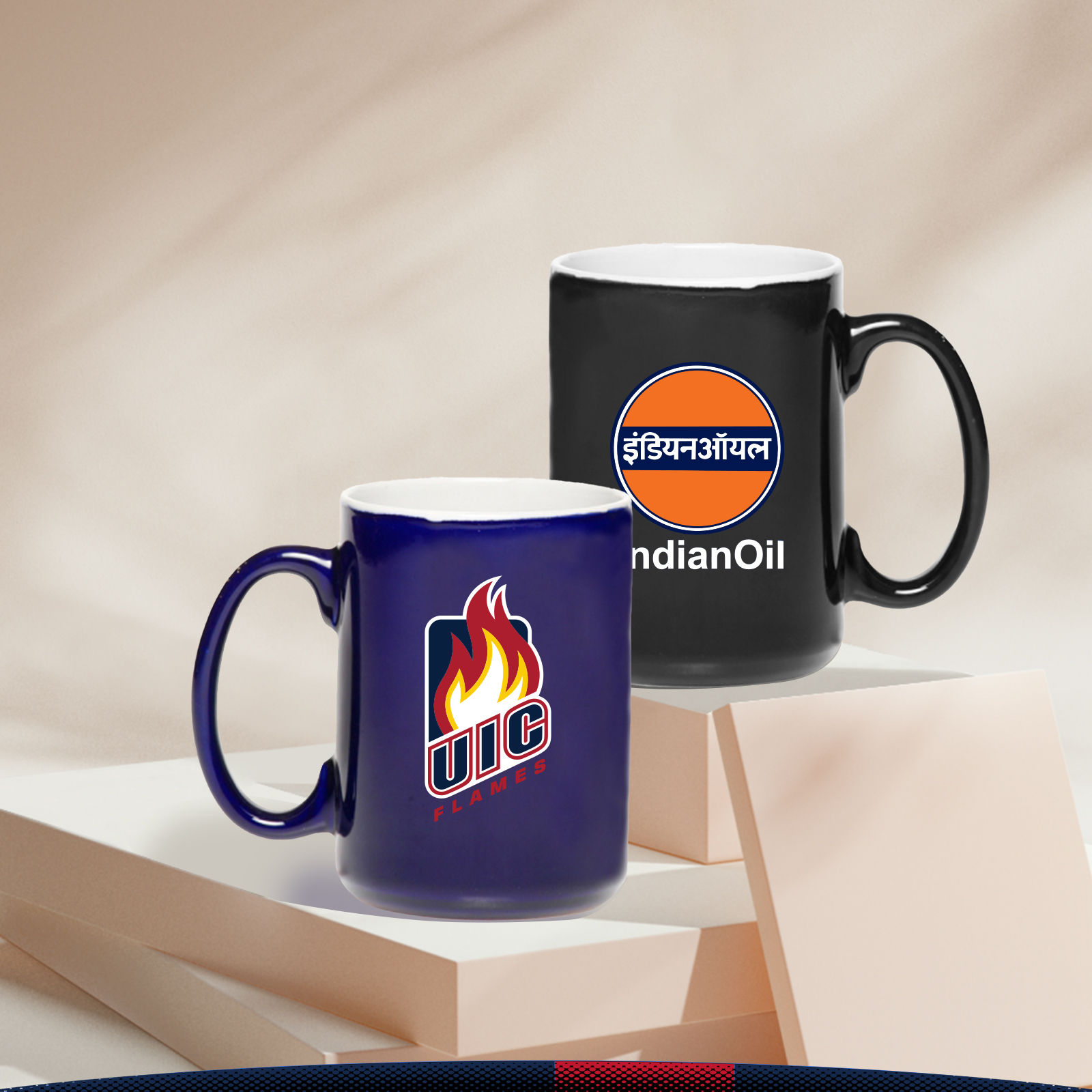 15 oz. Zappy Two Tone Coffee Mugs 2