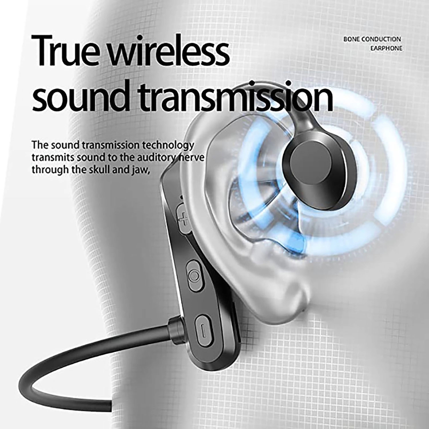 Bone Conduction Open-Ear Sports Neck Headphones 2