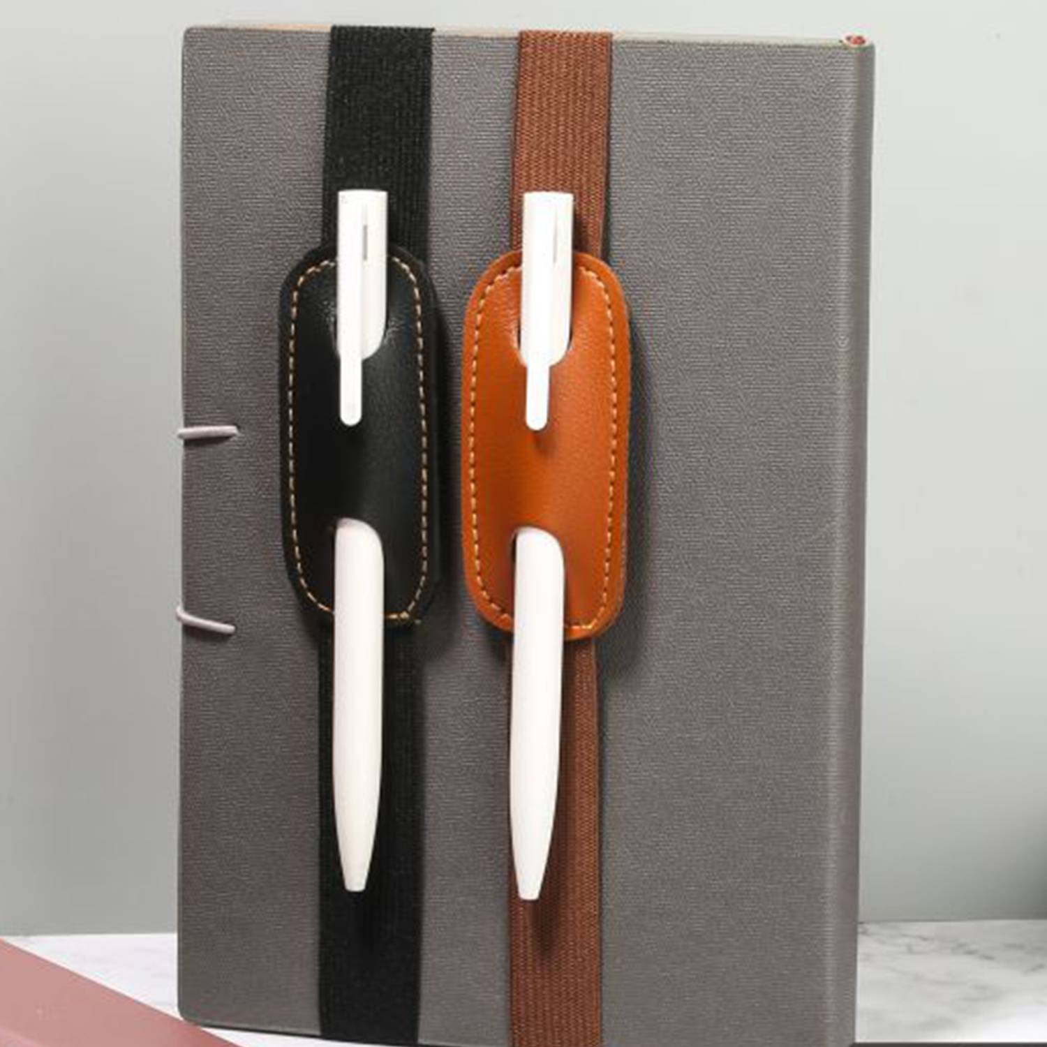 Notebooks Adjustable Elastic Band Pen Holder 2