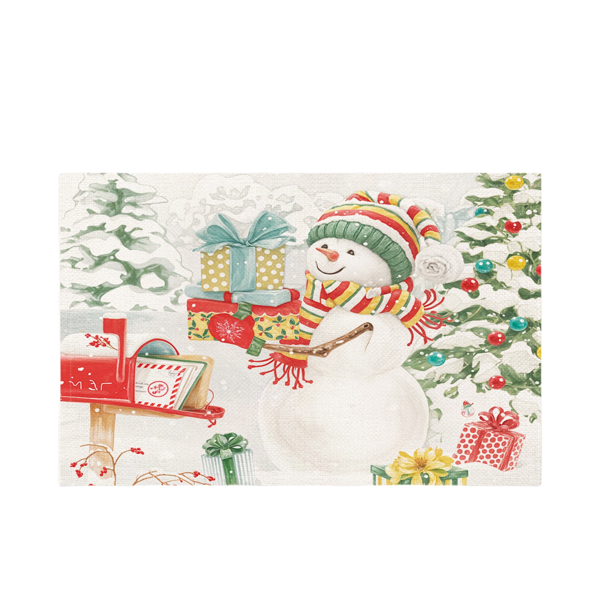 Christmas Placemats For Dining Decoration 1