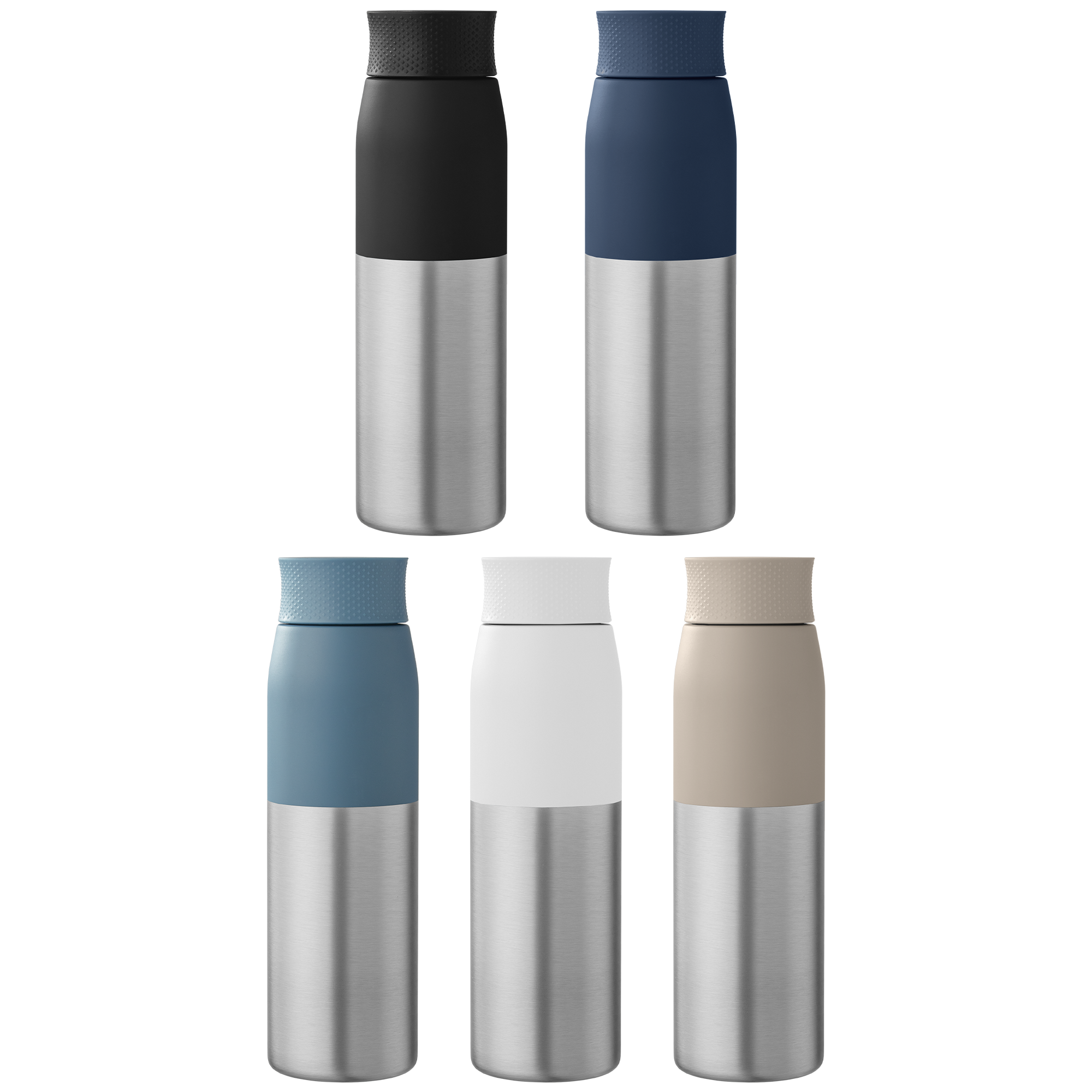 Borealis - 22 oz. Recycled Stainless Steel Twist Lid Bottle 3