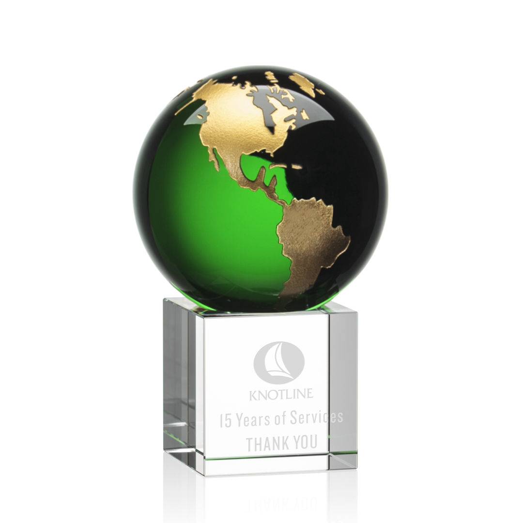 Haywood Globe Award - Green/Gold 3