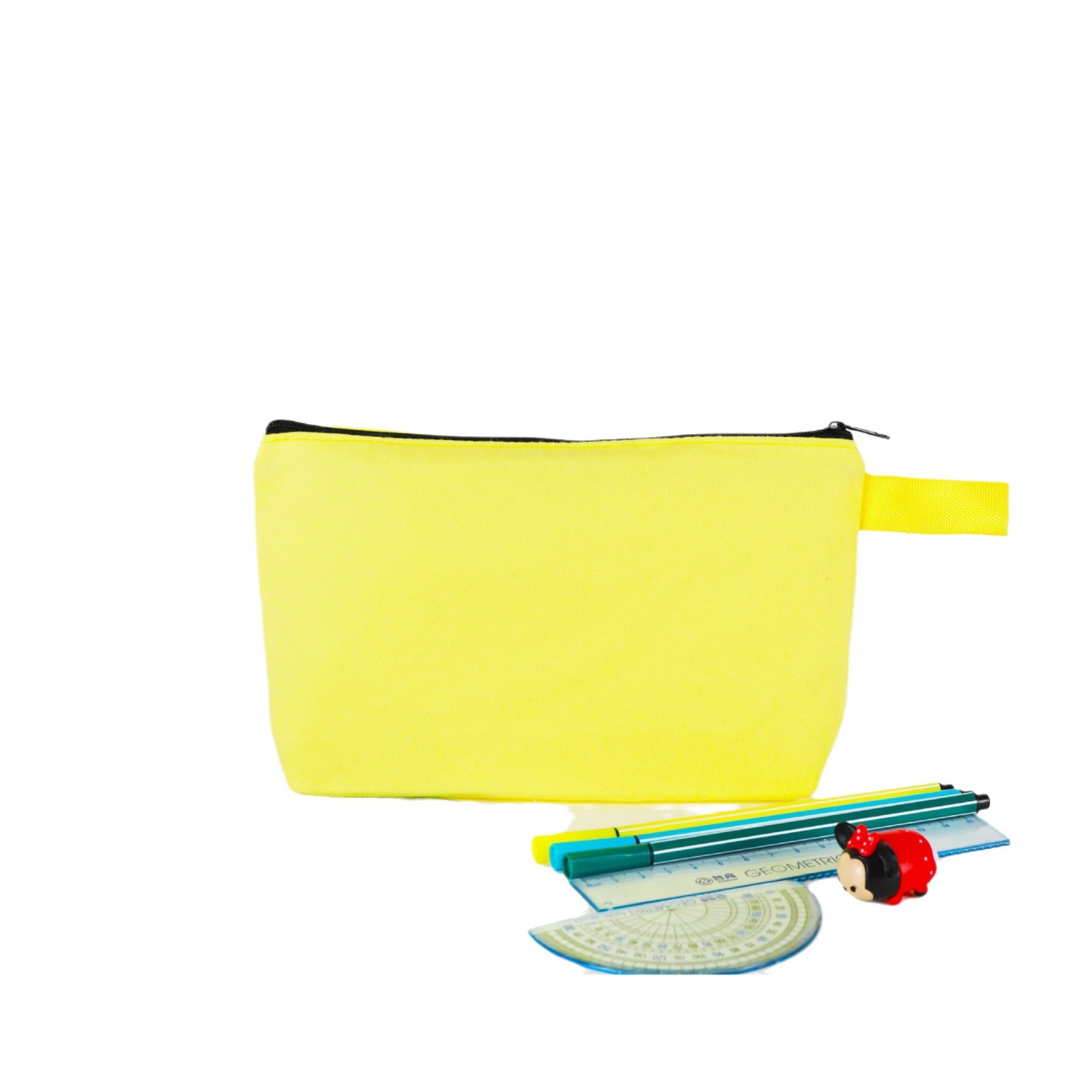 Canvas Pencil Case Makeup Bag 11