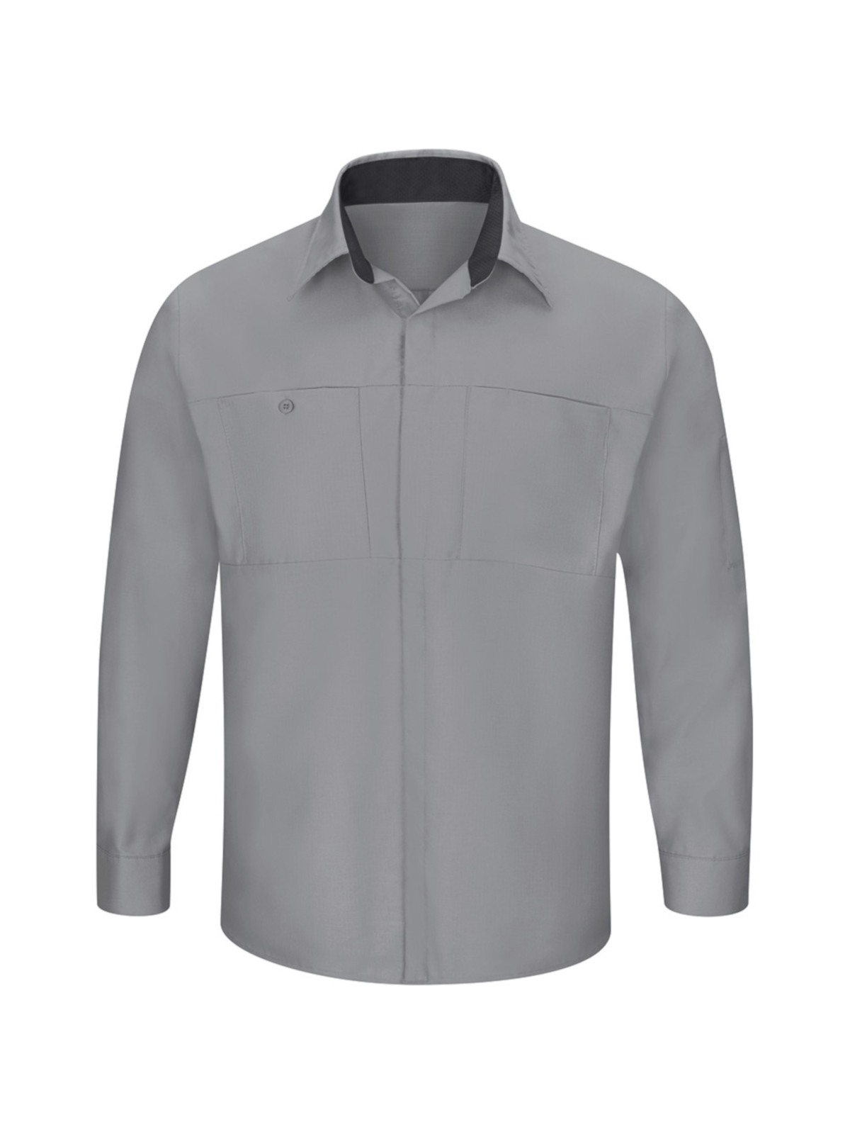 Red Kap Shirts - Men's Long Sleeve Performance Plus Shop Shirt 7