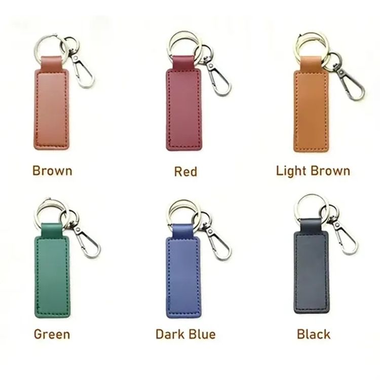 PU Leather Keychain 4