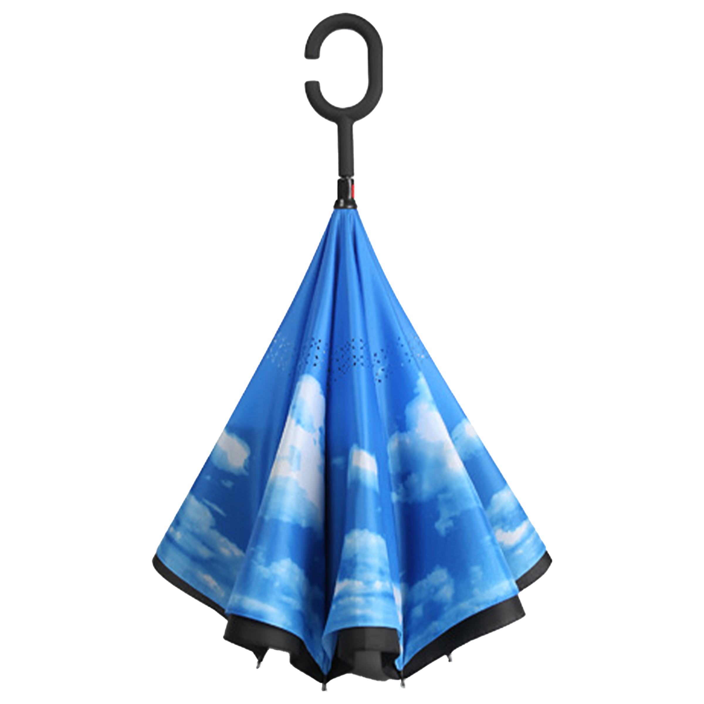 Impact Cloth No Need To Hold Double-Layer Manual Umbrella 5