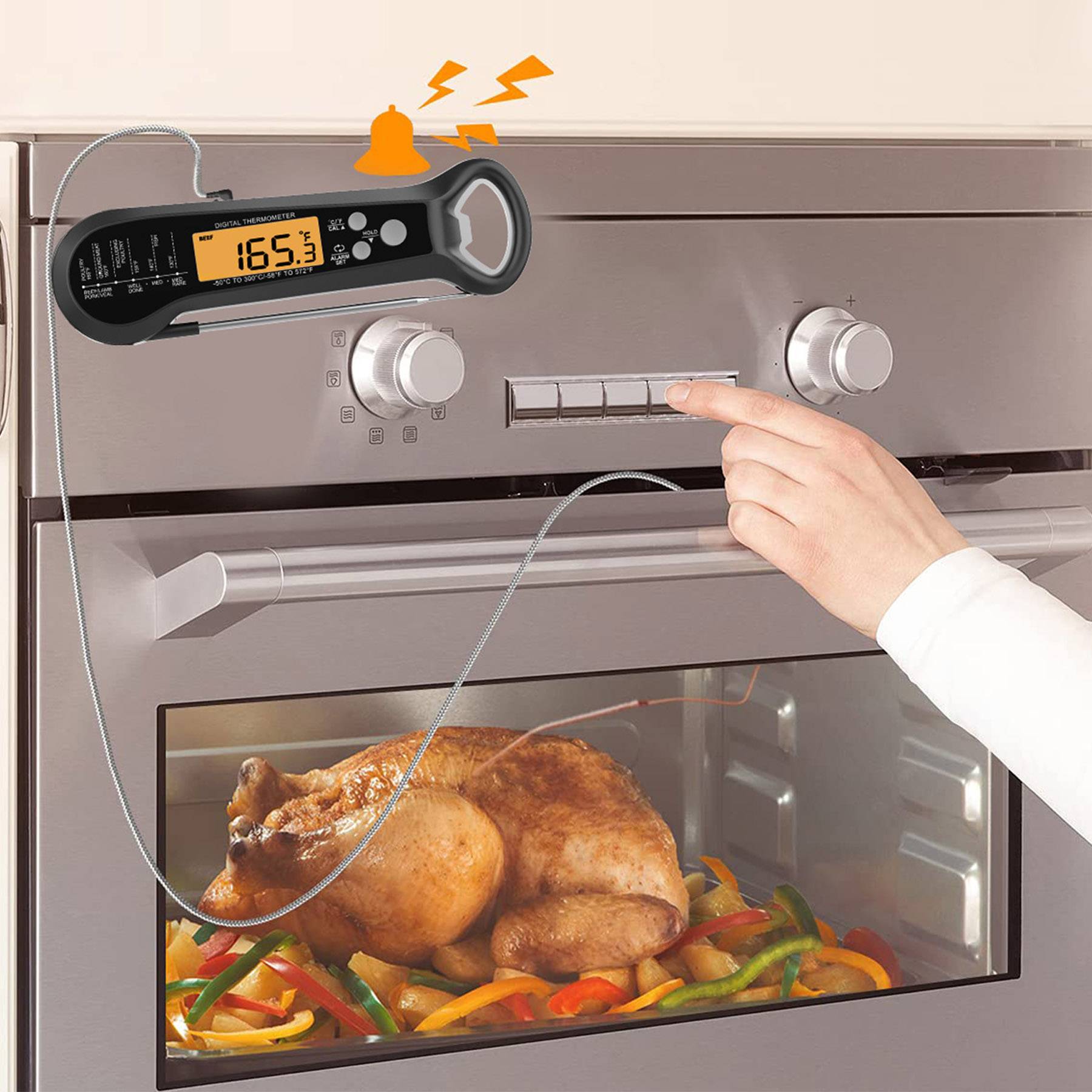 Electronic food thermometer 3