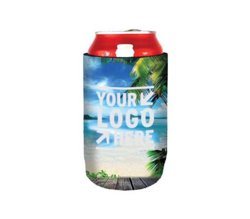 Full Color Premium Collapsible Foam Can Cooler 2