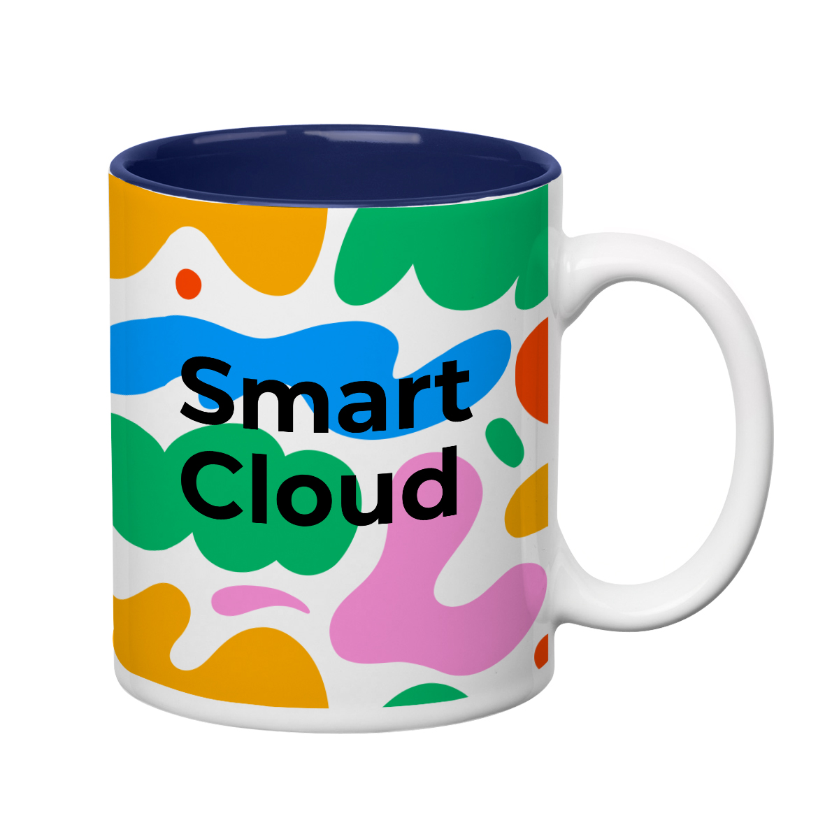 11 Oz. Full Color Hughes Stoneware Mug With C-Handle 15