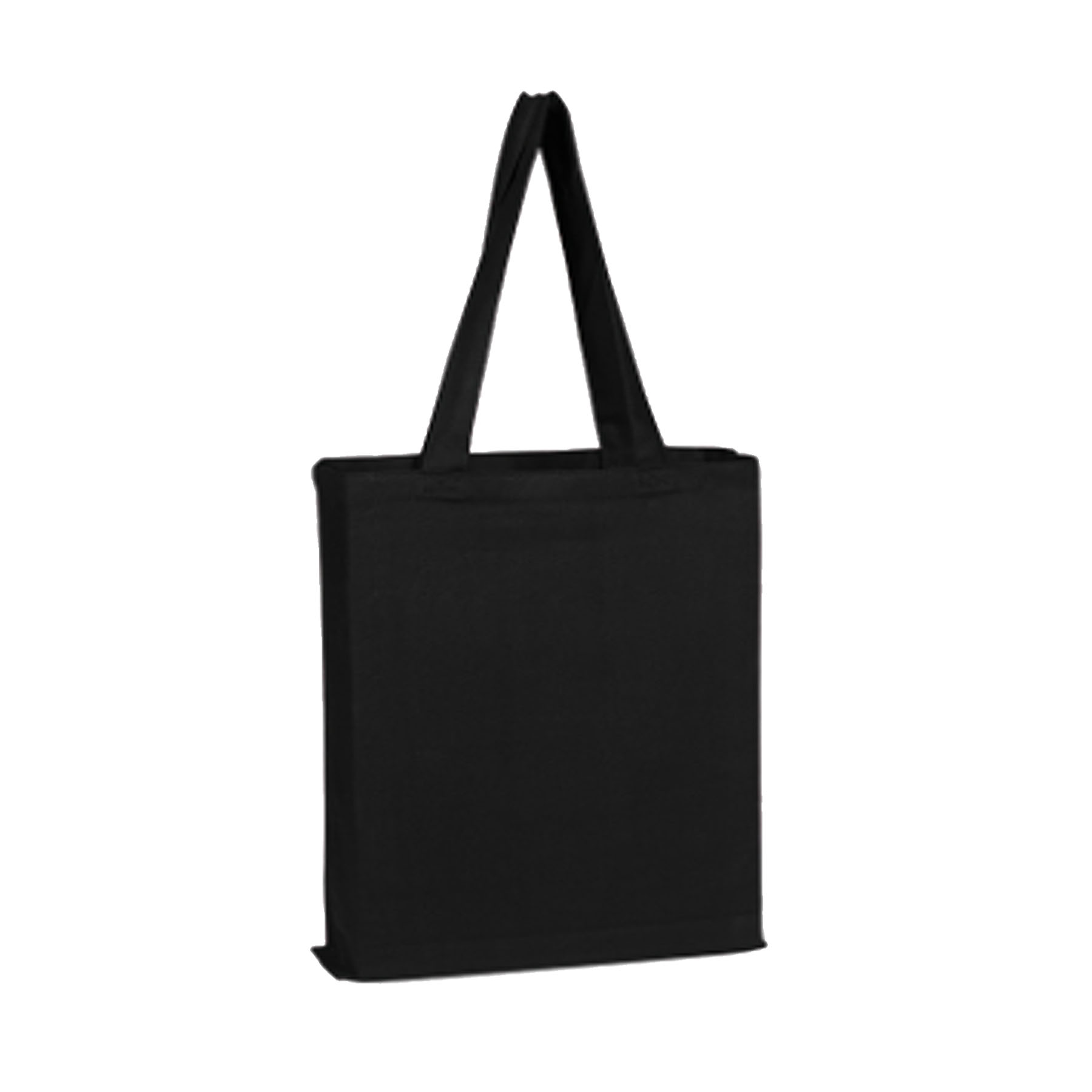 12 oz. Canvas Color Tote Bag With Gusset 4