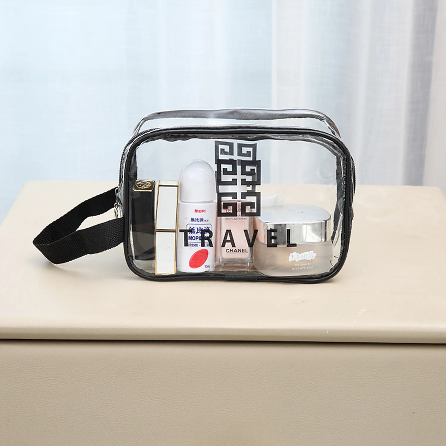 Portable PVC Waterproof Cosmetic Bags 4