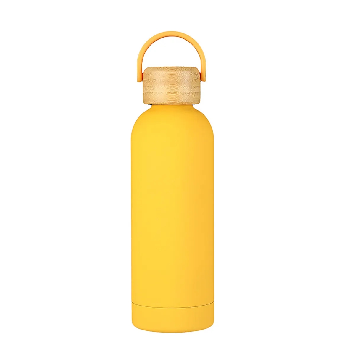 17oz Thermos Bottle With Wooden Lid 3