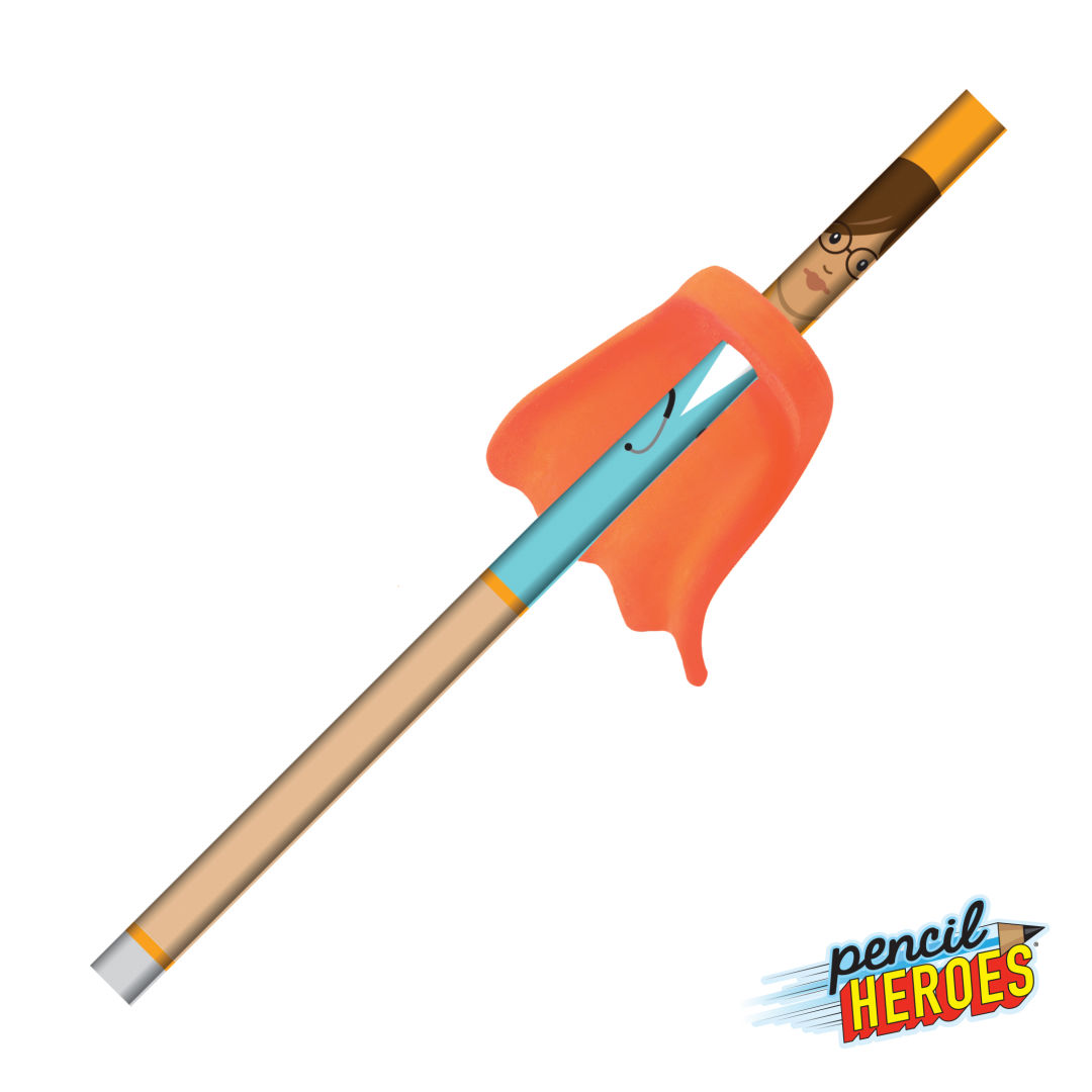 Pencil Heroes® Heathcare Series Female w/Cape Pencil 3