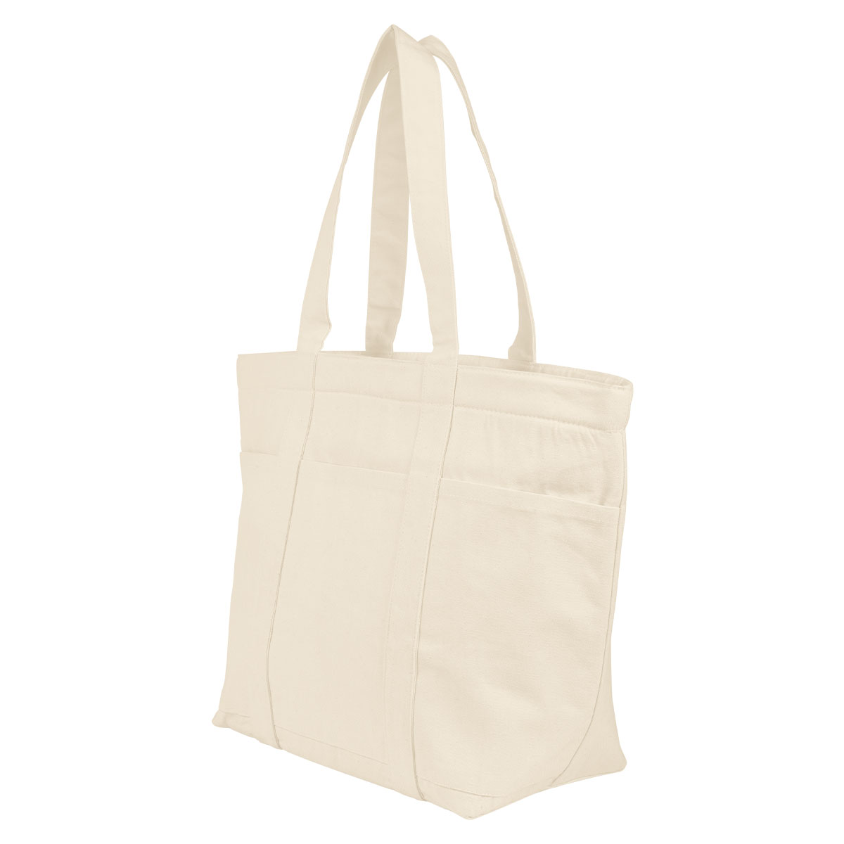 Aware™ 8 Oz. 20 Can Recycled Cotton Cooler Tote Bag 9