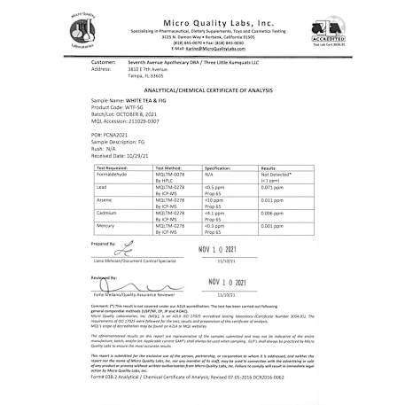 White Tea and Fig 11 oz Glass Jar Candle 22