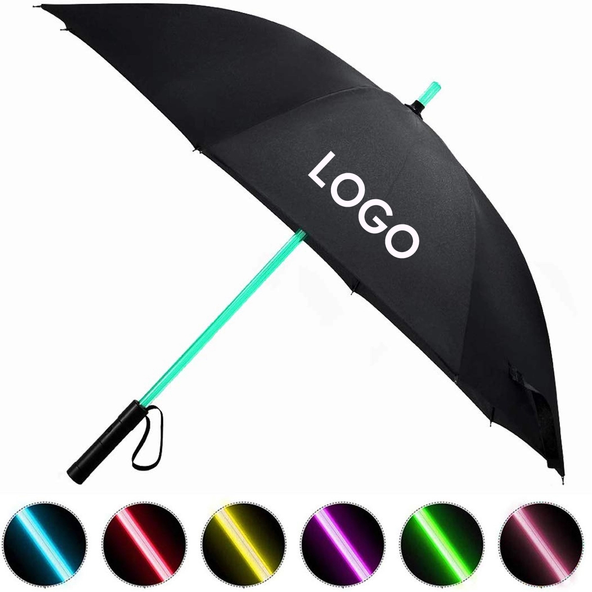 Lightsaber Umbrella LED Light up Golf 4