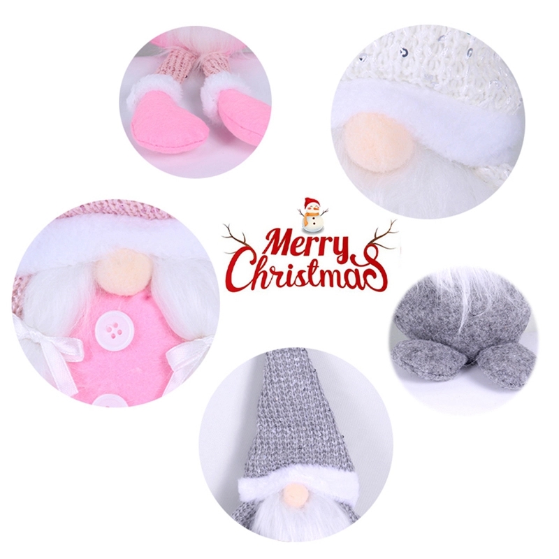 Christmas Plush Gnome Swedish Tomte Faceless Doll Home Decor 2