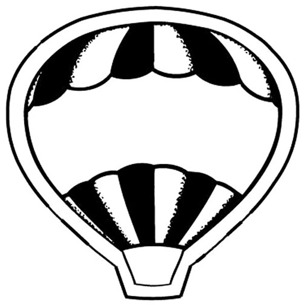 Air Balloon Magnet - Full Color 1
